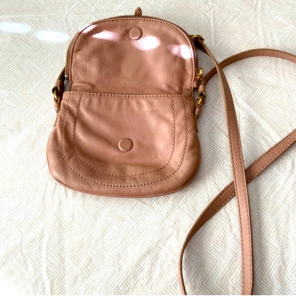 Marc by Marc Jacobs Petal To The Metal Bird Leather Flap Pouchette Crossbody Bag - Picture 3 of 7